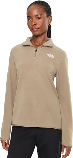 Джемпер с начесом Glacier Fleece с воротником-стойкой на 1/4 застегивания