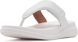 F-Mode Go Adjustable Flatform Toe-Post Sandals