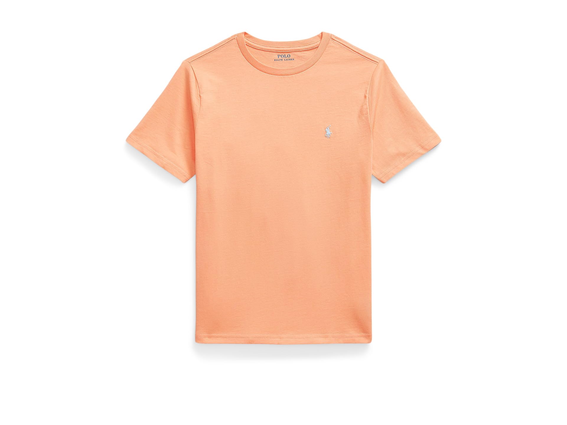 Cotton Jersey Crew Neck Tee (Big Kid)