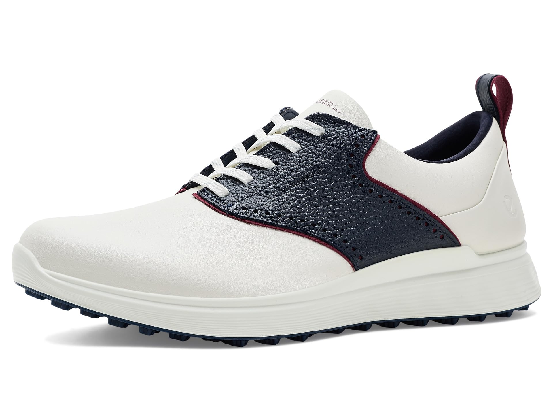 S Casual Saddle Waterproof Golf Shoes