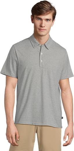 Comfort Stretch Performance Pima Polo Short-sleeve Stripe