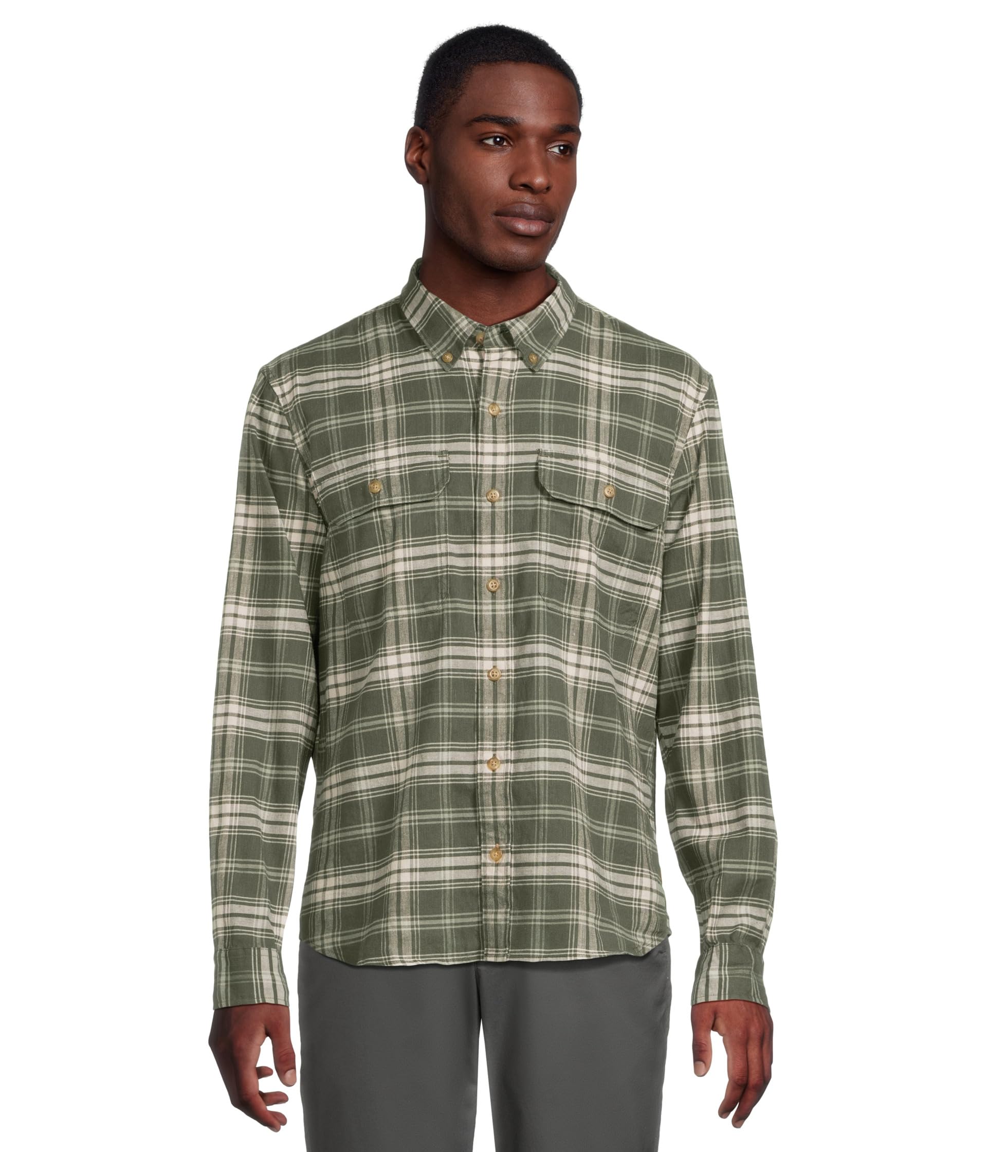 Stonecoast Hemp Shirt Long-sleeve Slightly Fitted Untucked Fit