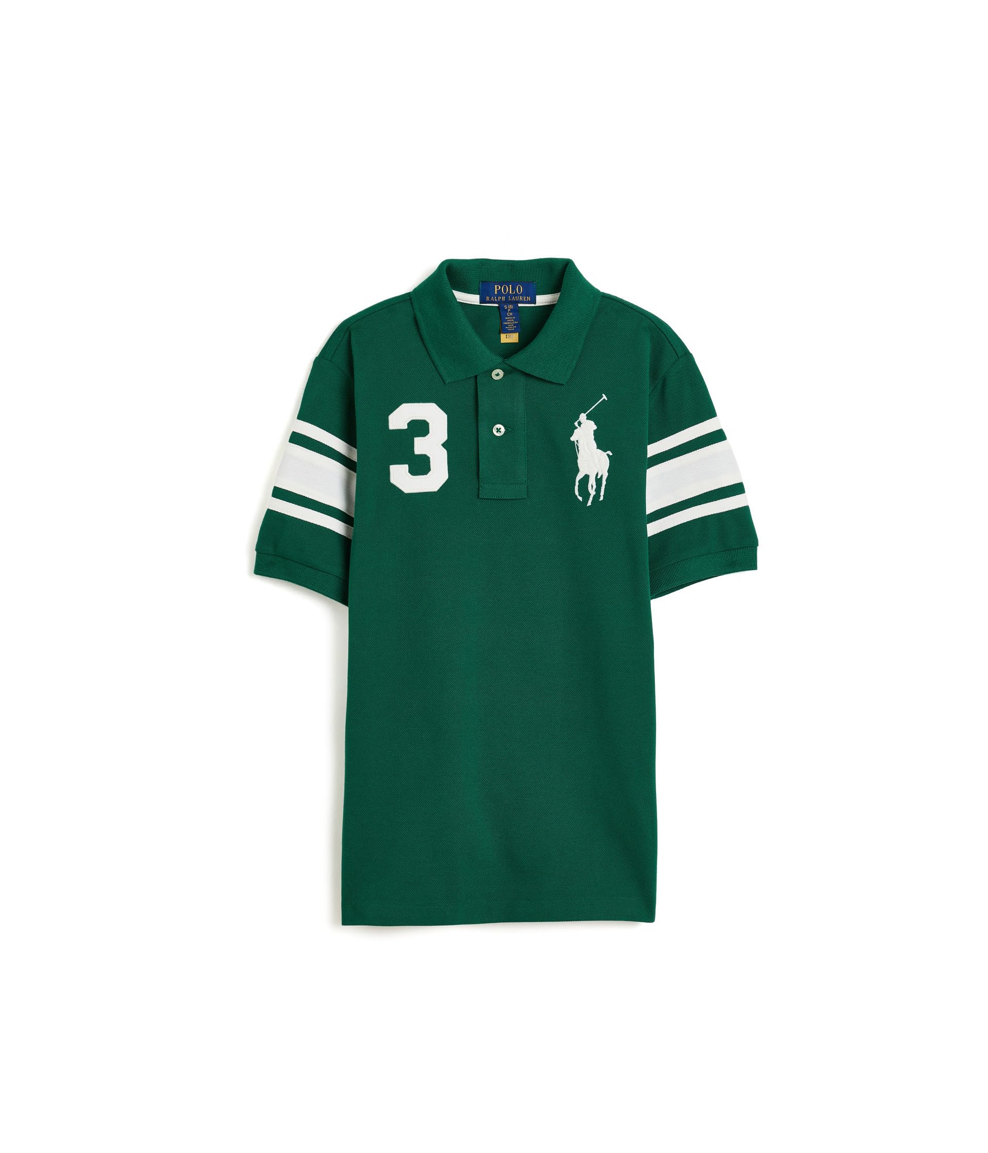 Big Pony Cotton Mesh Polo Shirt (Big Kid)