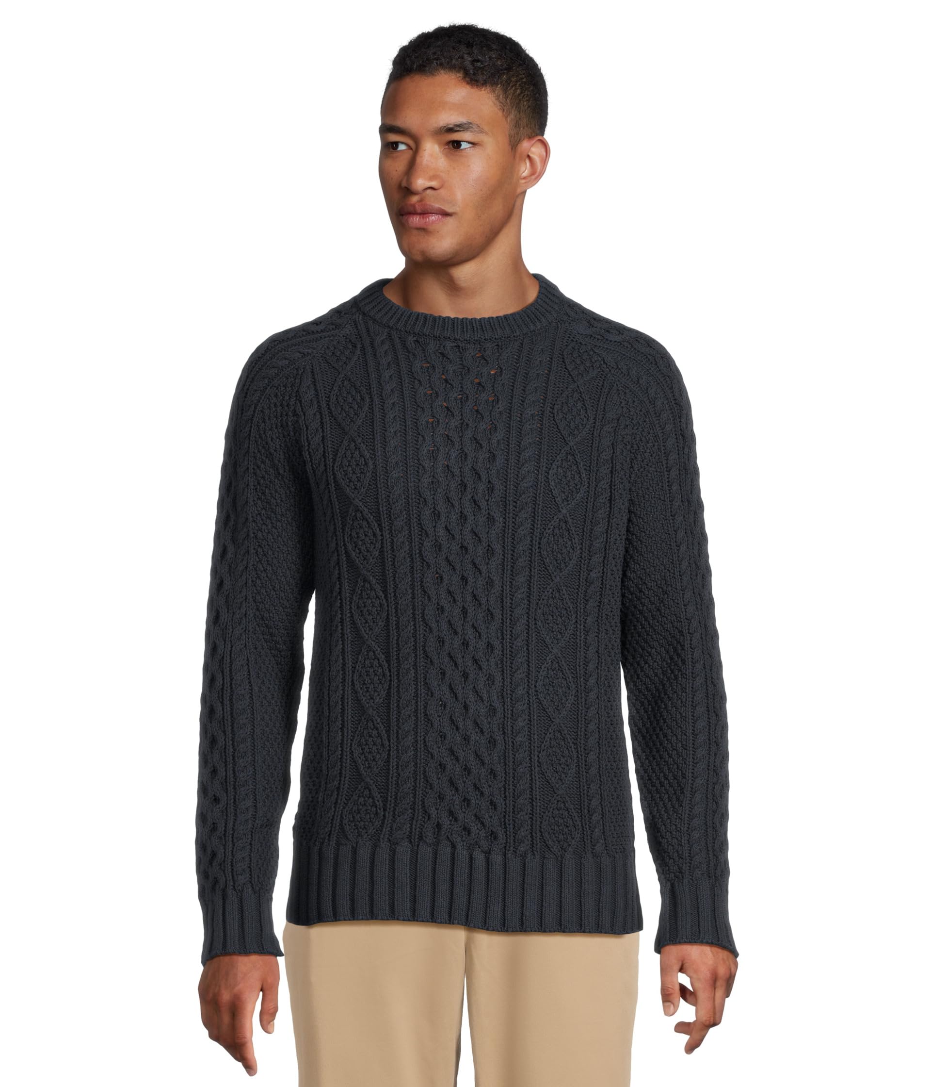 Signature Cotton Fisherman Sweater