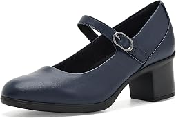 Navy Leather