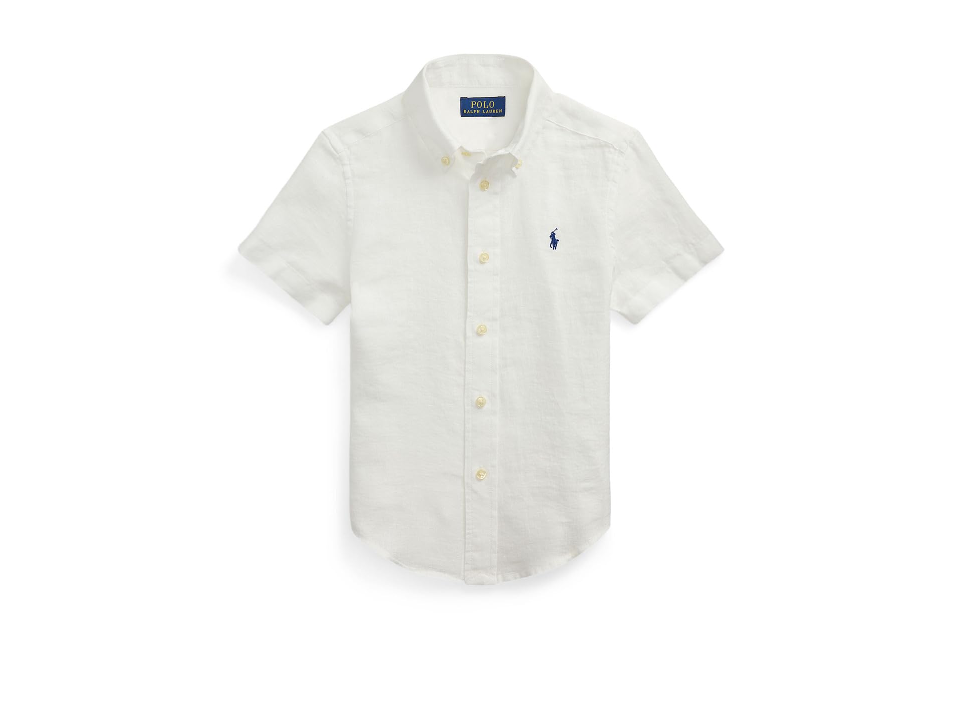 Рубашка Linen Short Sleeve (малыш/маленький ребенок)