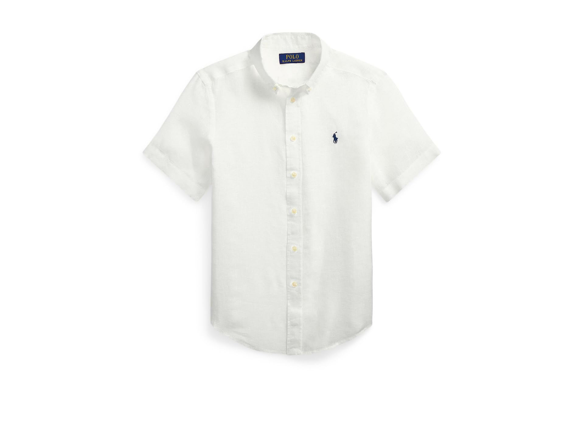 Linen Short Sleeve Shirt (Big Kid)