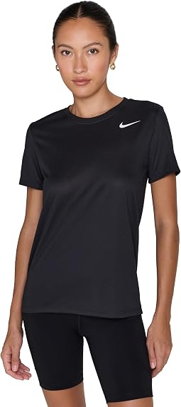 Женская футболка Nike Dri-FIT с коротким рукавом и свободным кроем
