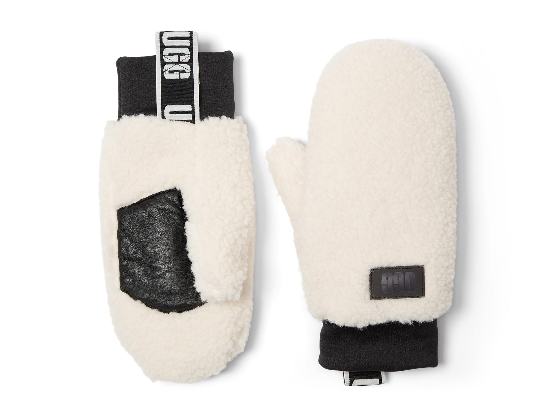 Перчатки Uggfluff Mitten с логотипом