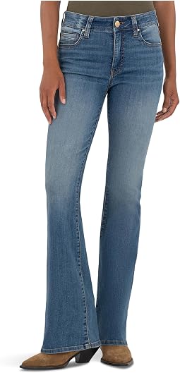 Джинсы Bootcut с высокой талией Natalie High-rise Fab Ab