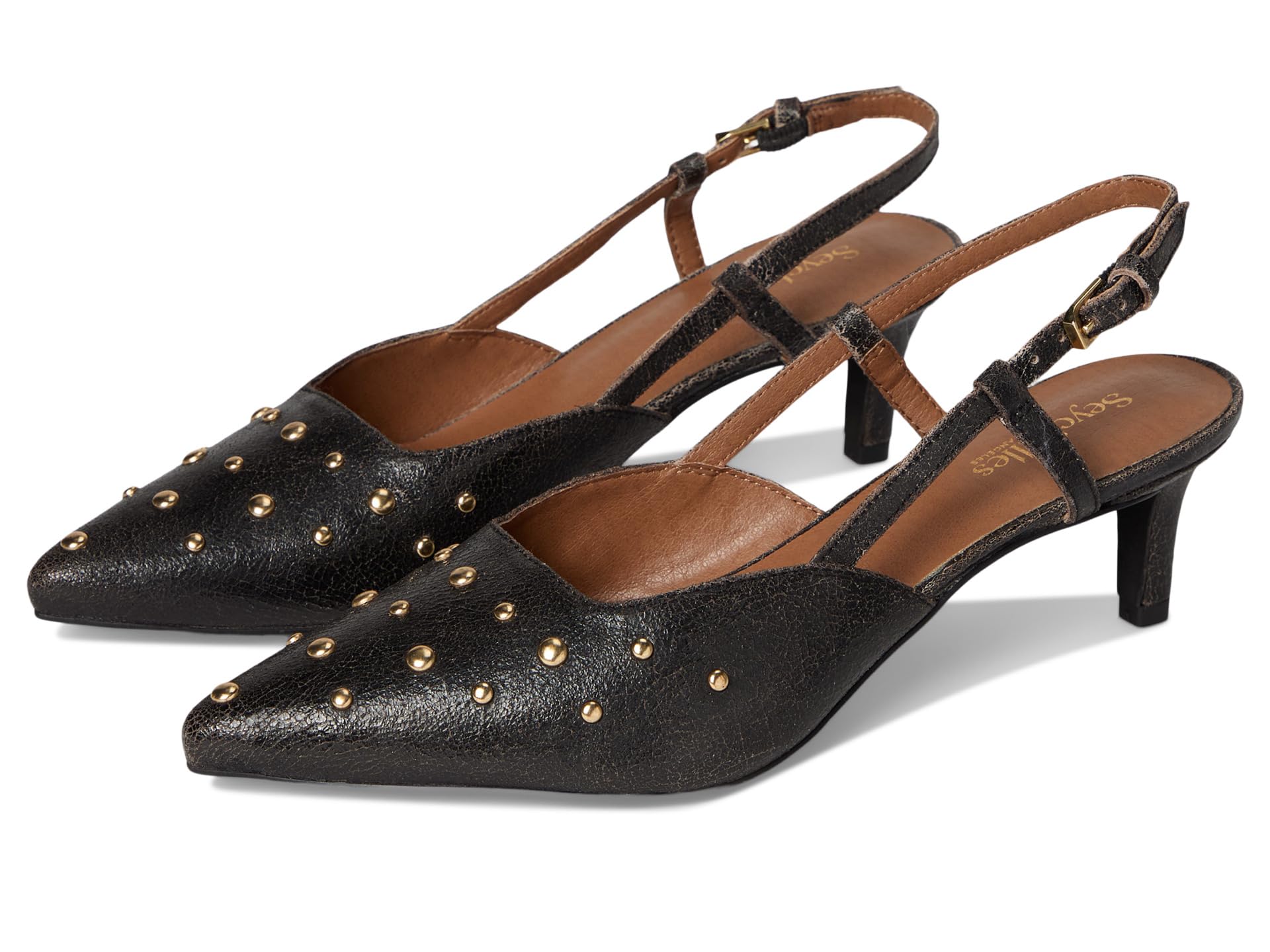 Туфли-лодочки Crawford Crackle Leather