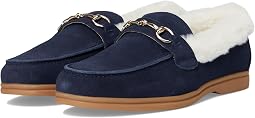 Navy Suede