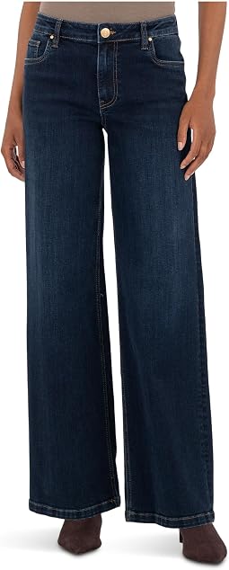 Jeans High-rise Wide Leg Clean Hem In Attributable