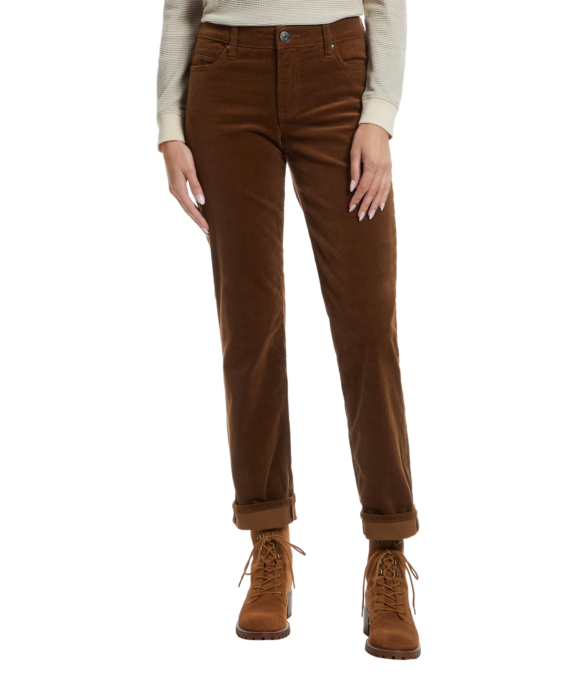 Catherine Corduroy Boyfriend 5 Pockets in Whiskey