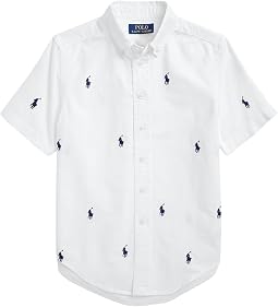 Polo Pony Oxford футболка с коротким рукавом (старшие дети)