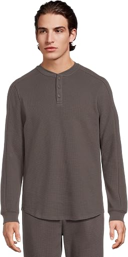 Waffle Thermal Henley