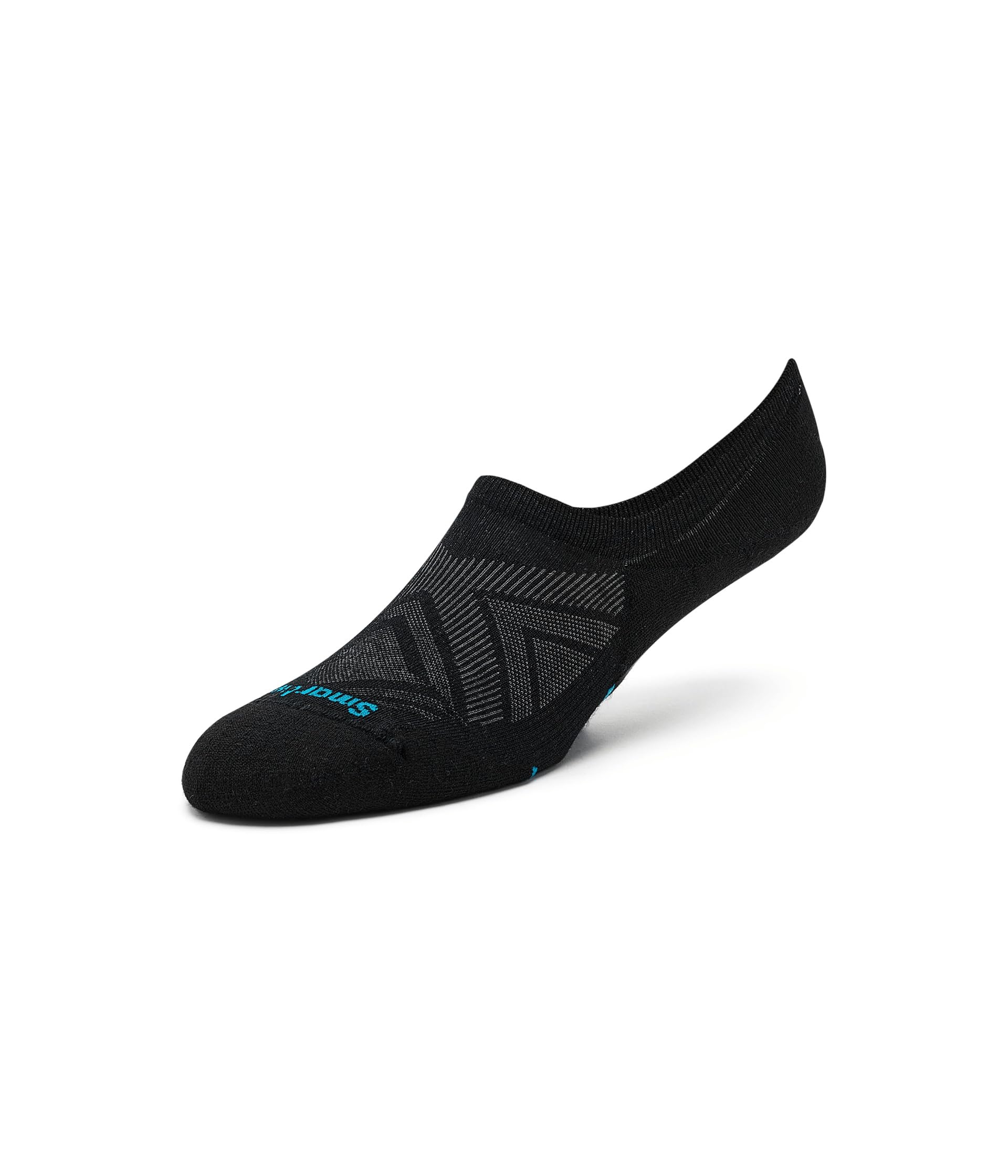 Run Targeted Cushion No Show Socks
