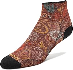 Bike Zero Cushion Paisley Print Ankle Socks