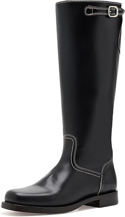 Campus Low Heel Tall Riding Boots