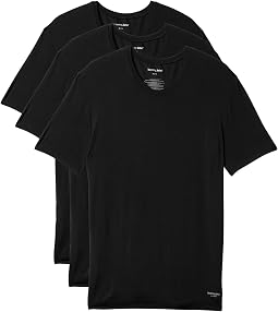 Second Skin Modal V-Neck Stay Tucked Undershirt 3-Pack