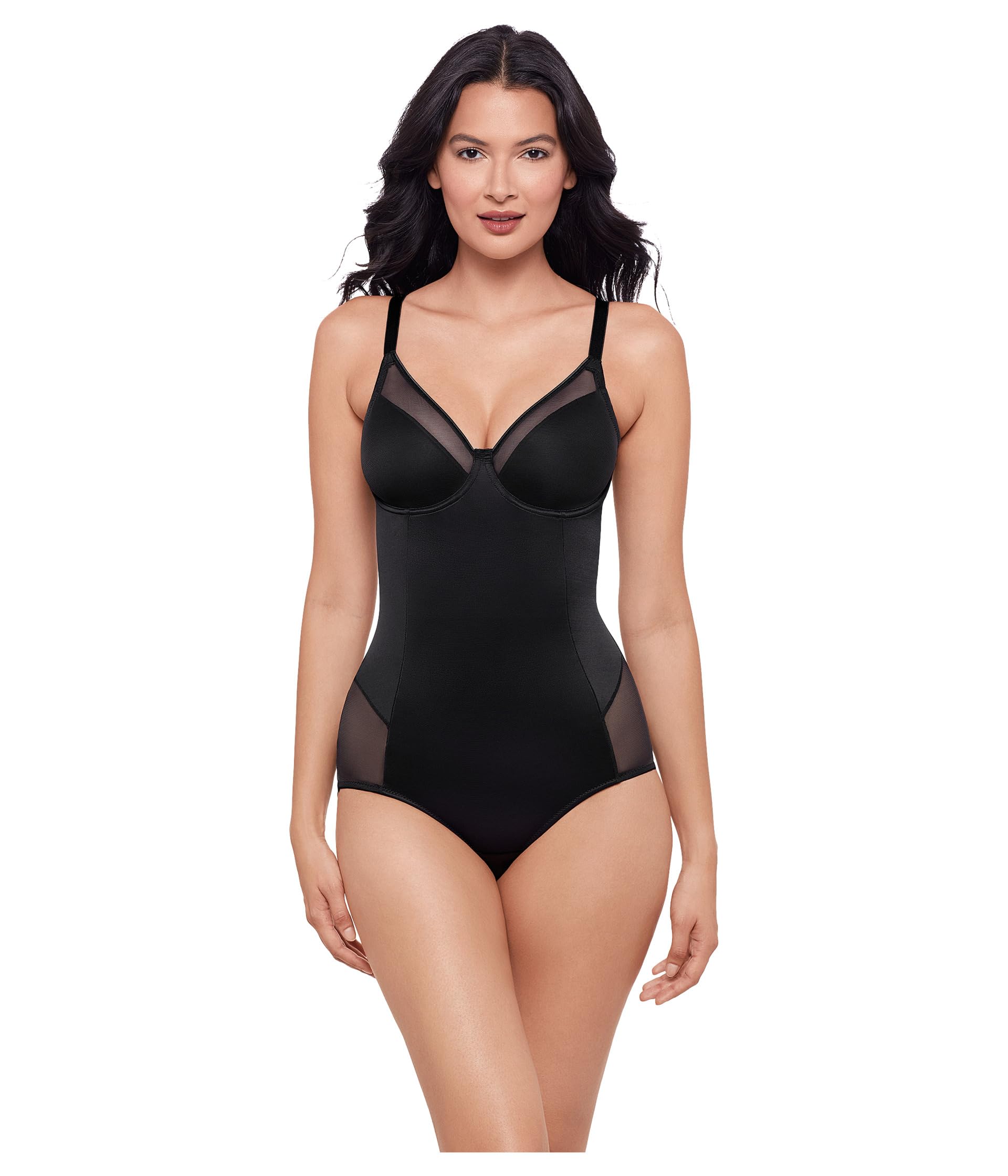 Sexy Sheer Shaping Bodysuit