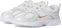 White/Metallic Gold/Metallic Silver