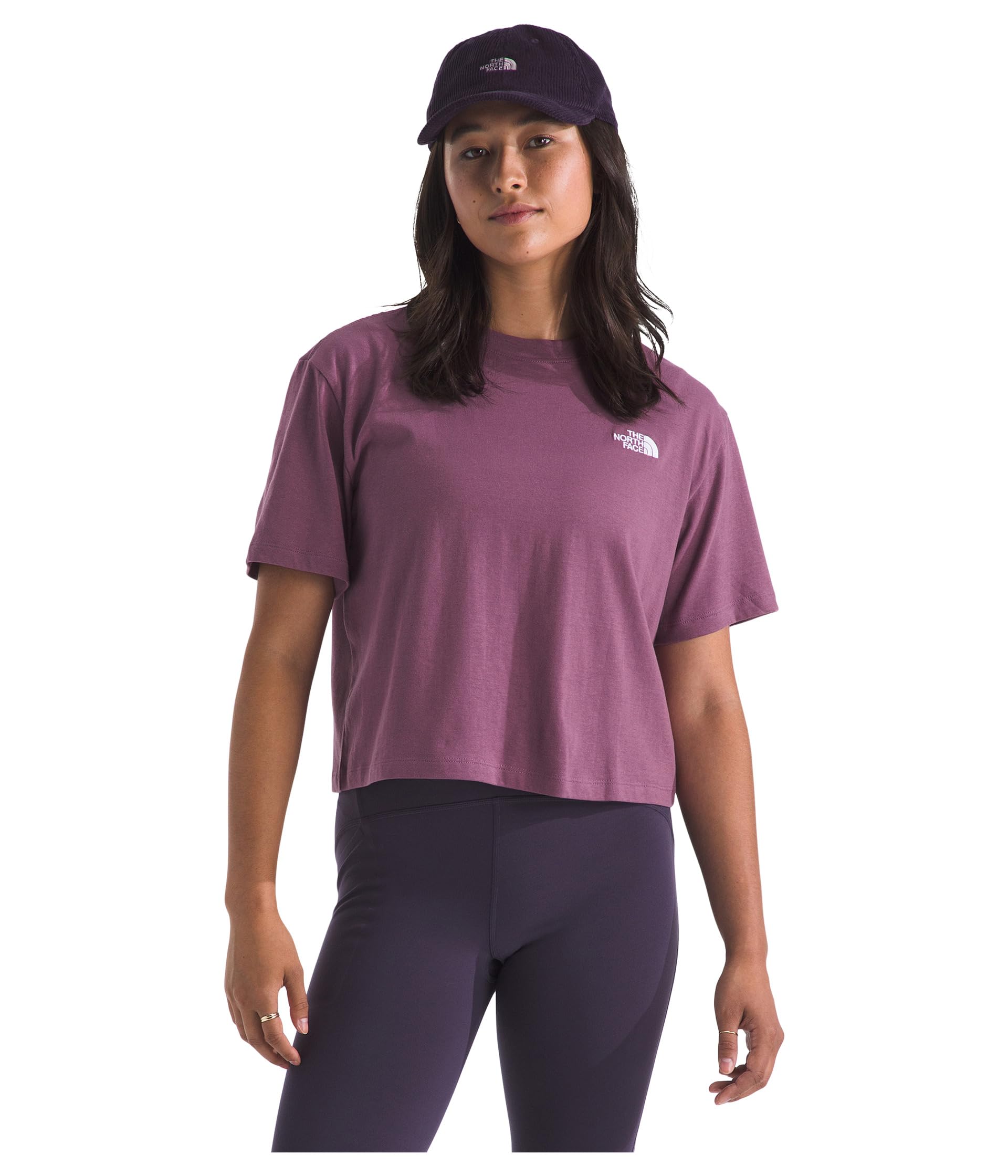 Футболка Evolution Simple Dome Crop с коротким рукавом свободного кроя