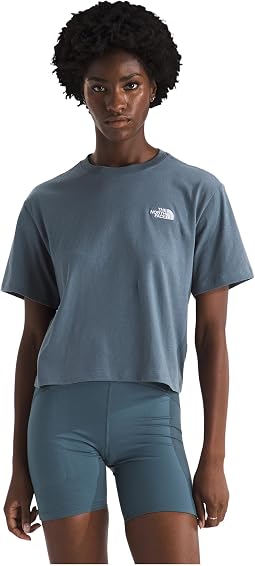 Evolution Simple Dome Crop Relaxed Short Sleeve Tee