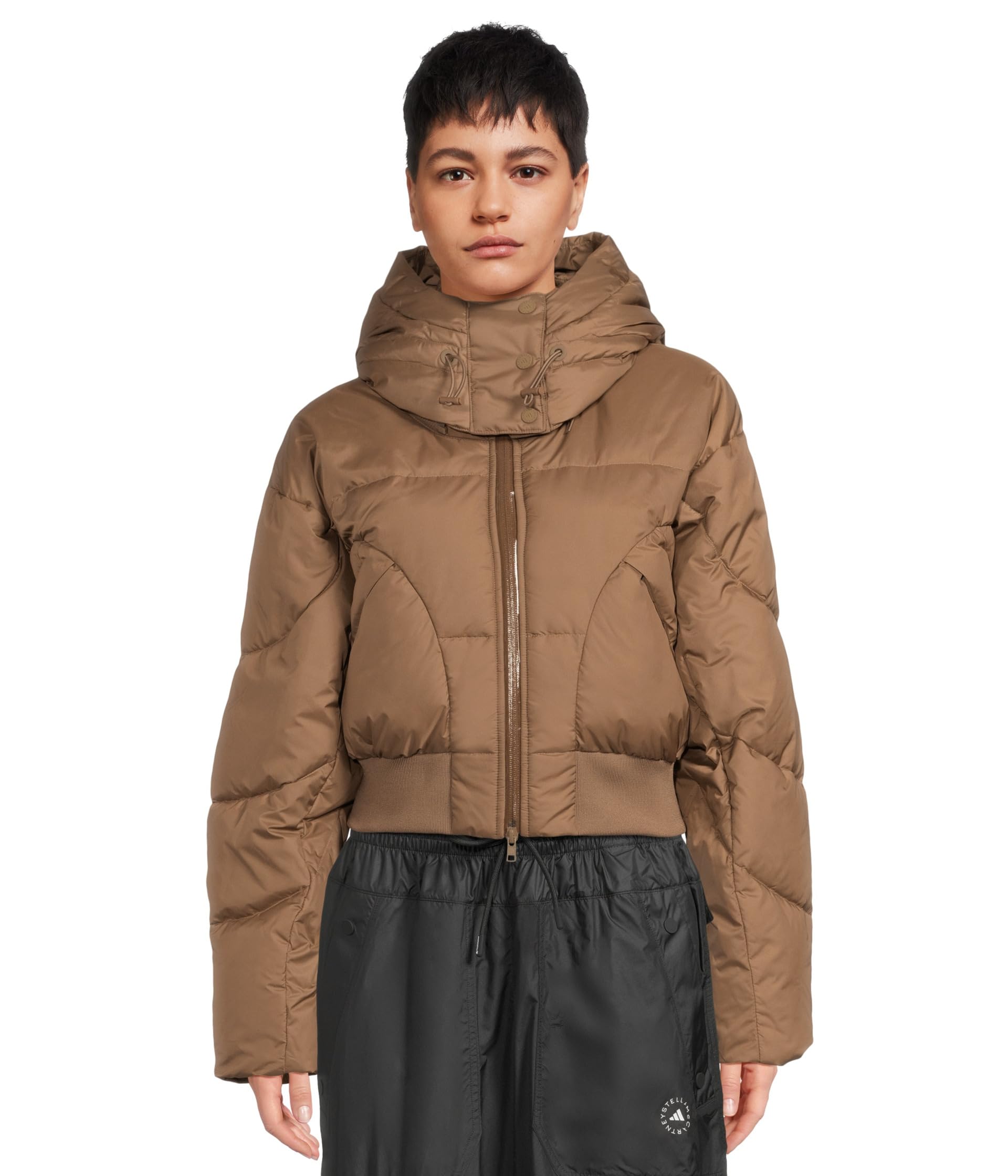 Cropped Padded Winter Jacket