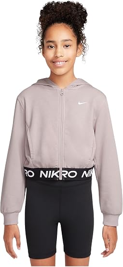Pro Fleece Dri-FIT Full-Zip Hoodie (Big Kid)