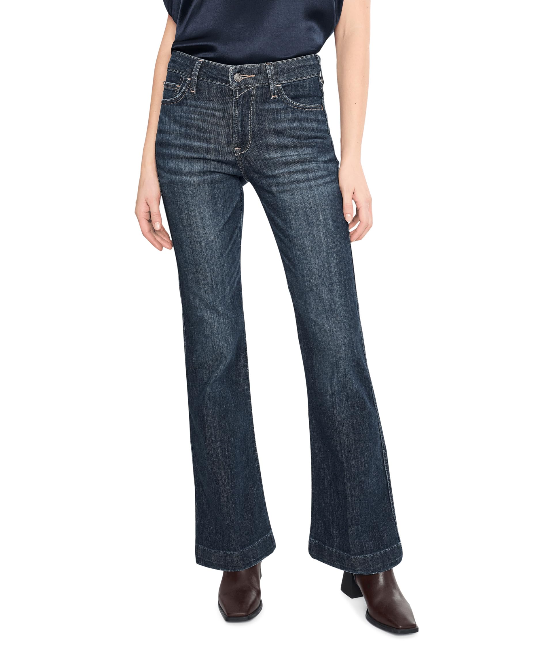 High Rise Vivienne Slim Trouser Jeans