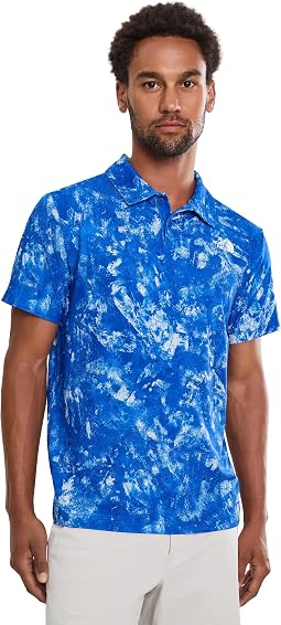 TNF Blue Chalk Texture Print