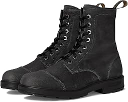 Steel Grey Suede