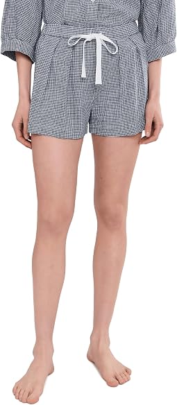 Gingham White/Navy 1