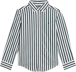 Striped Cotton Poplin Shirt (малыш/ребенок младшего возраста)