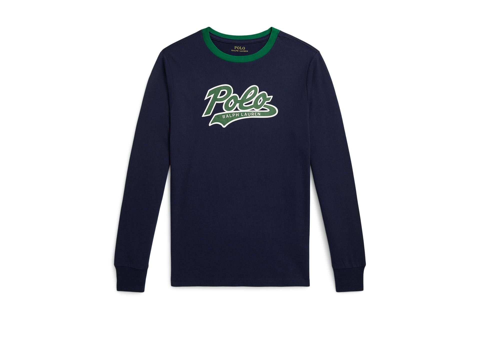 Logo Cotton Long-Sleeve Tee (Big Kid)