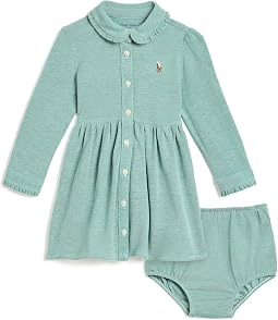 Oxford Mesh Dress & Bloomer (Infant)