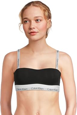 Icon Cotton Modal Lightly Lined Bandeau Bra
