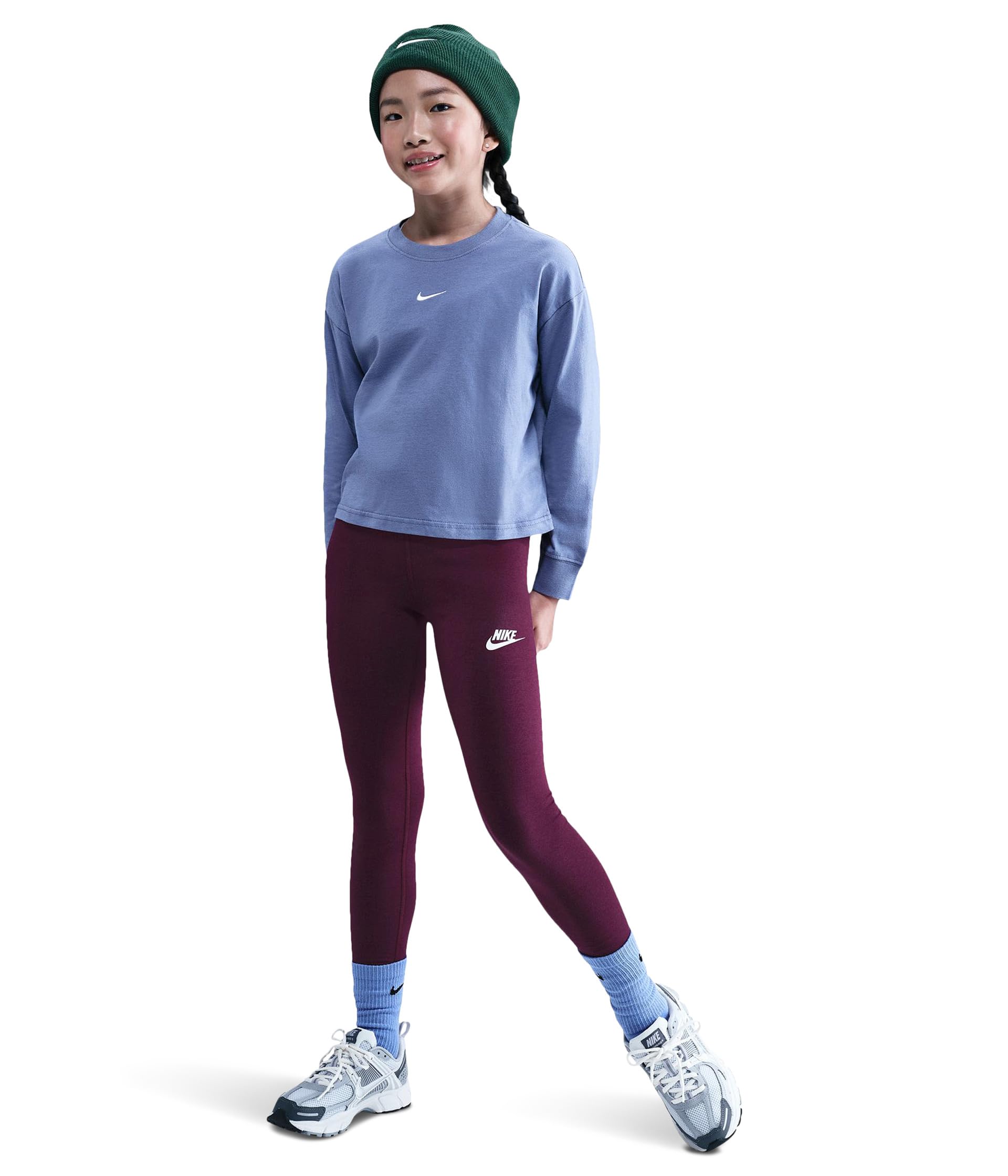 Classic High-Waisted Leggings (старший ребенок)