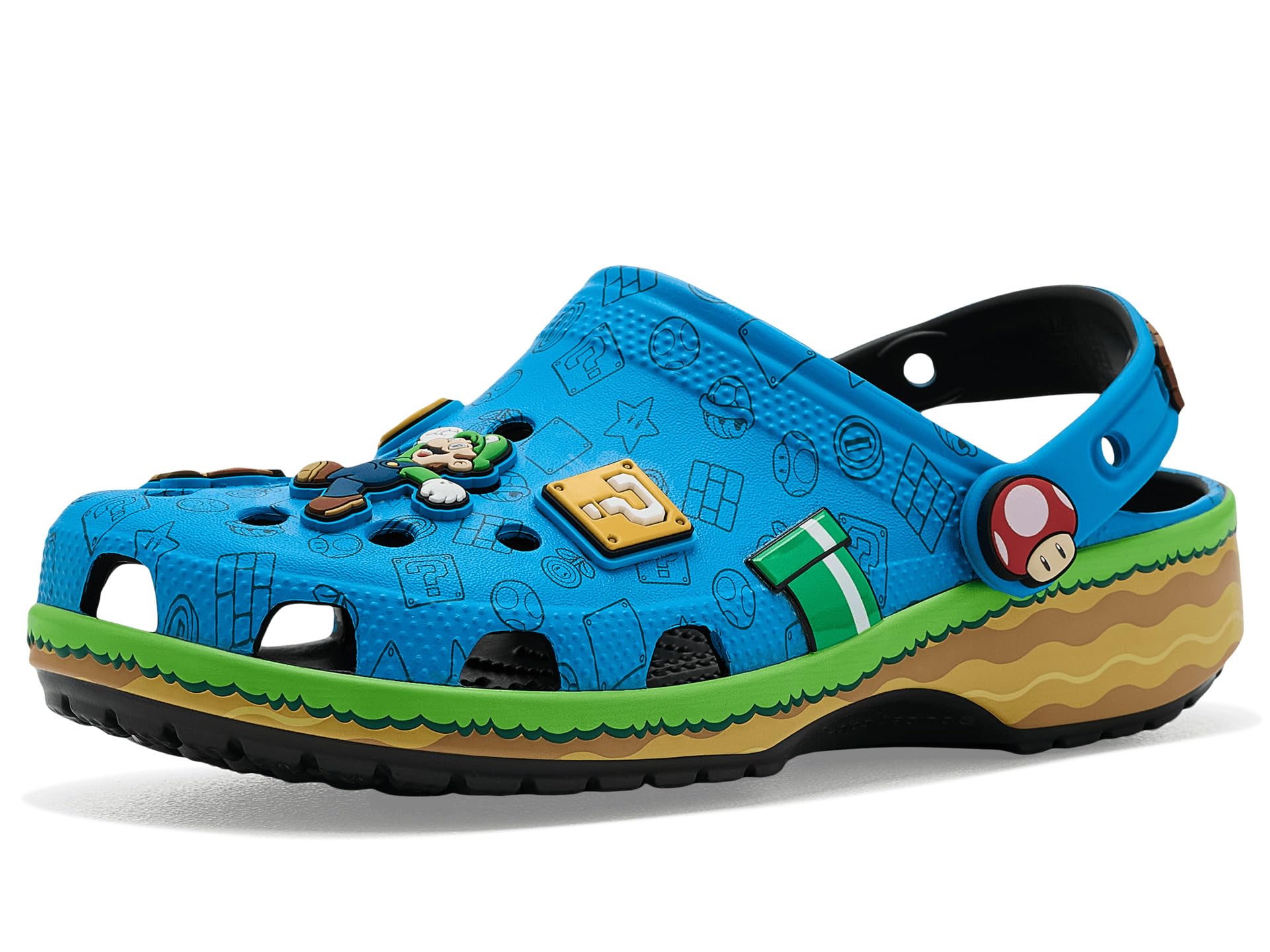 Classic Super Mario Clogs (Little Kid/Big Kid)
