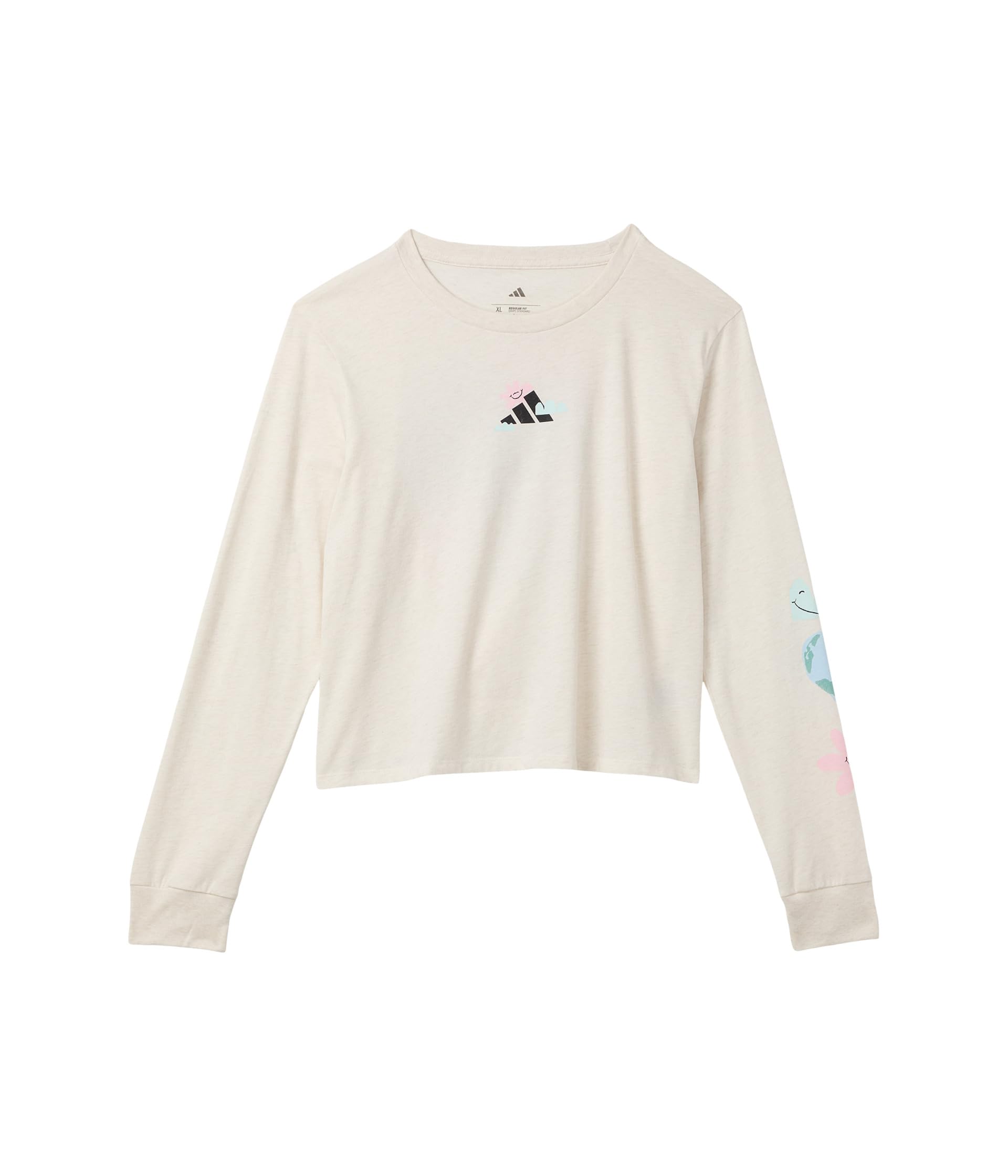 Regular Fit Heather Tee (Big Kid)