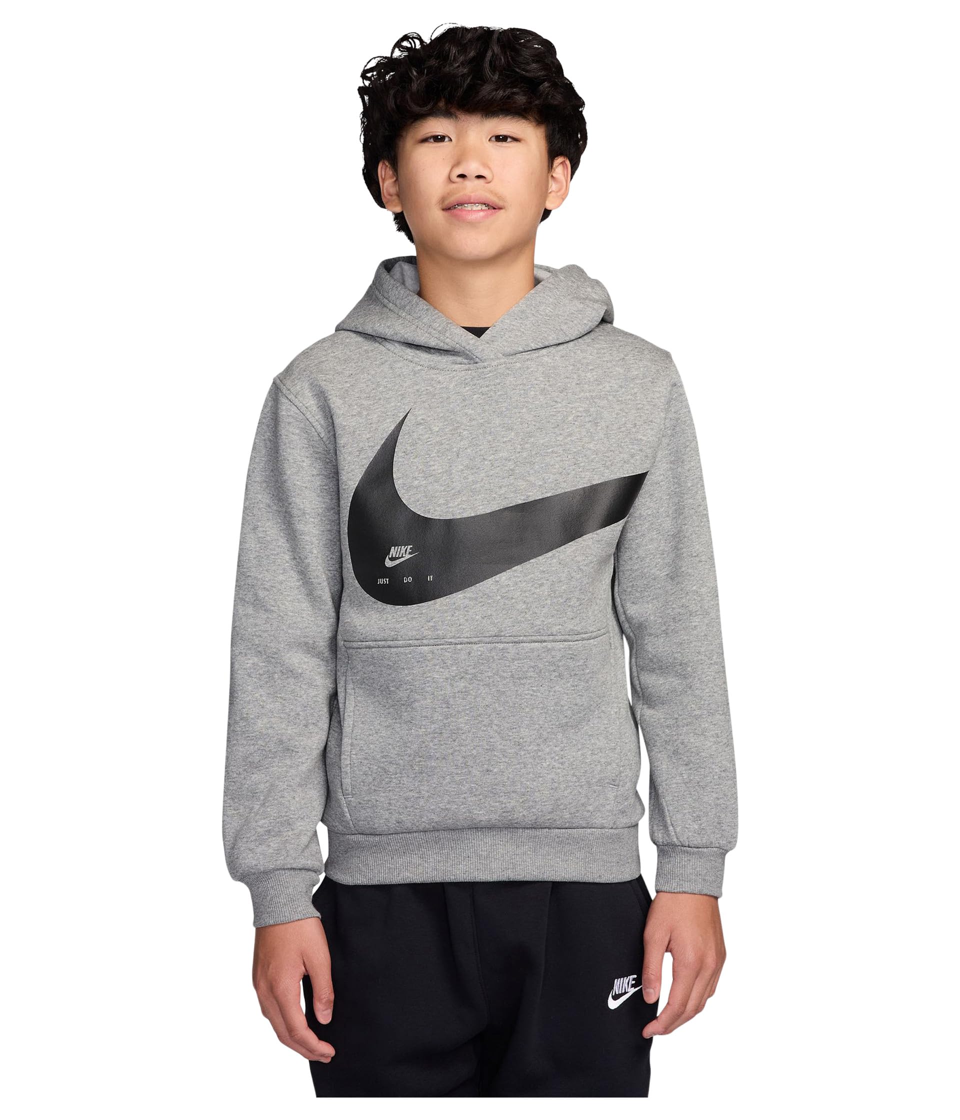 Sportswear Club Hoodie (Little Kid/Big Kid)