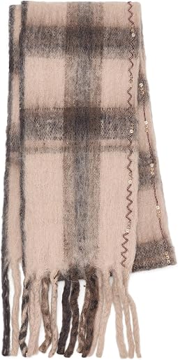 Highland Plaid Skinny Scarf