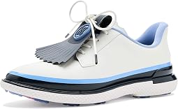 Gallivan2r Tuxedo Stripe Kiltie Golf Shoes