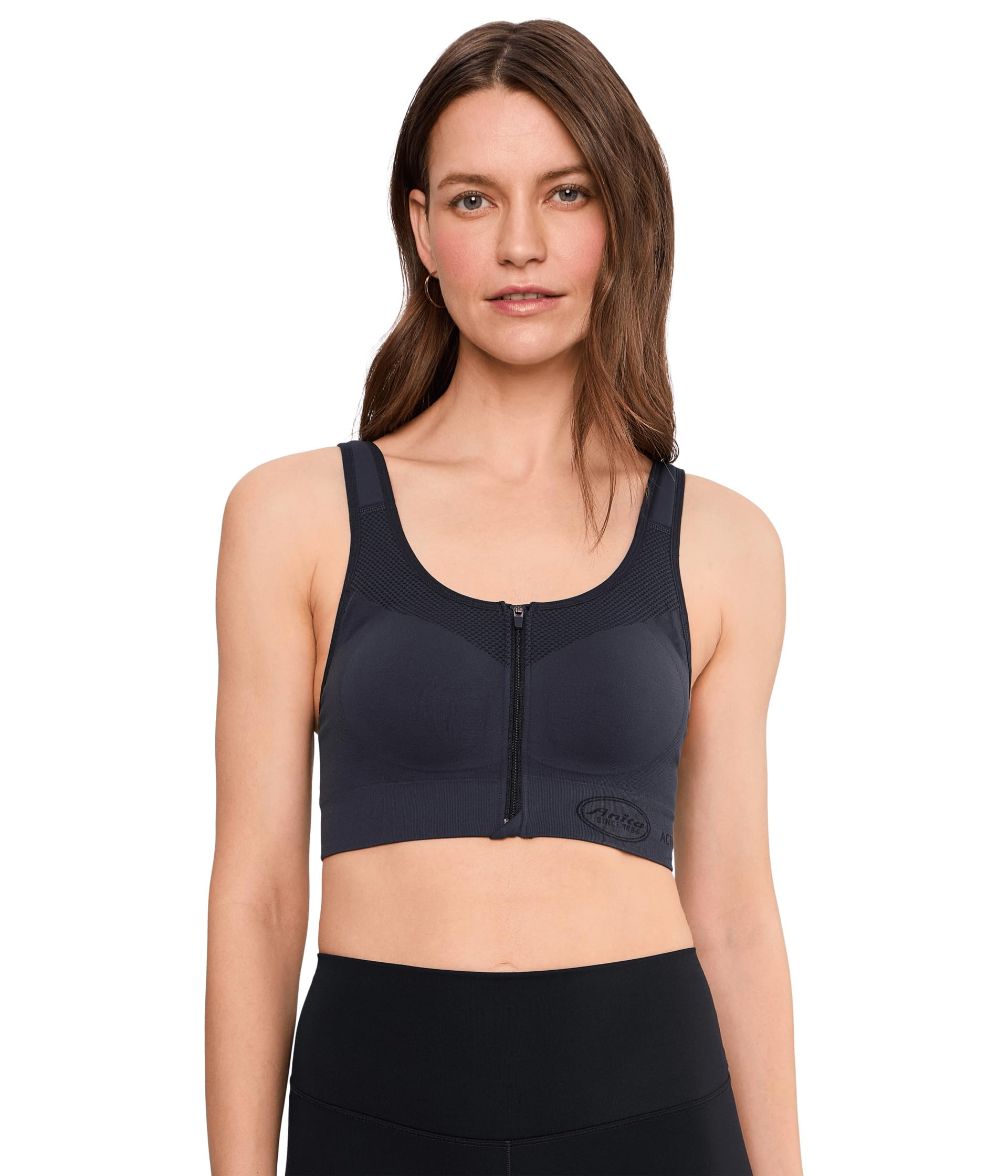 Easy Move Zip Light Support Sport Bra