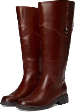 Rich Cognac Brown Leather