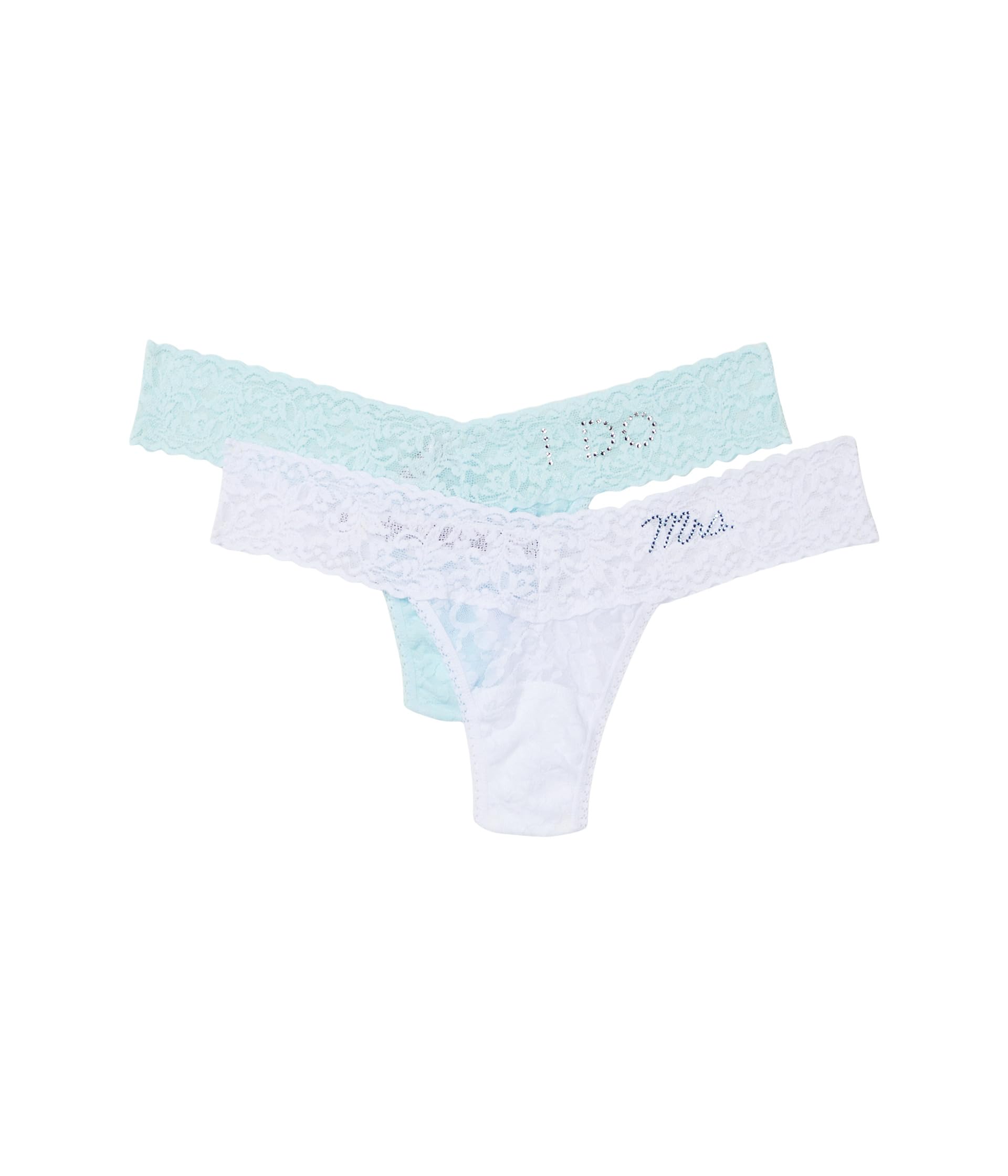 "I Do" & "Mrs" Box Set Low Rise Thong 2-Pack