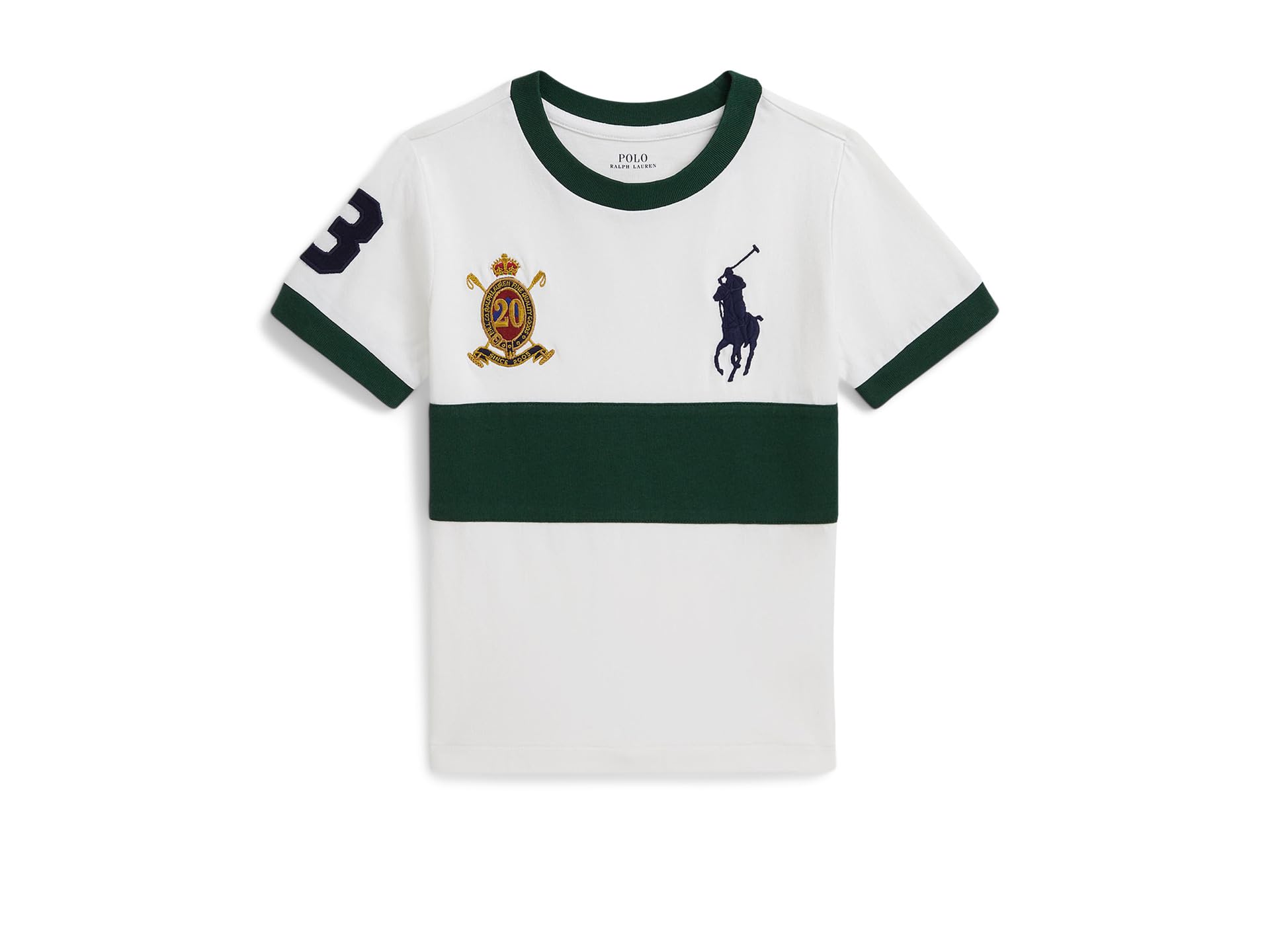 Big Pony 20th Anniversary Crest Tee (Toddler/Little Kid)