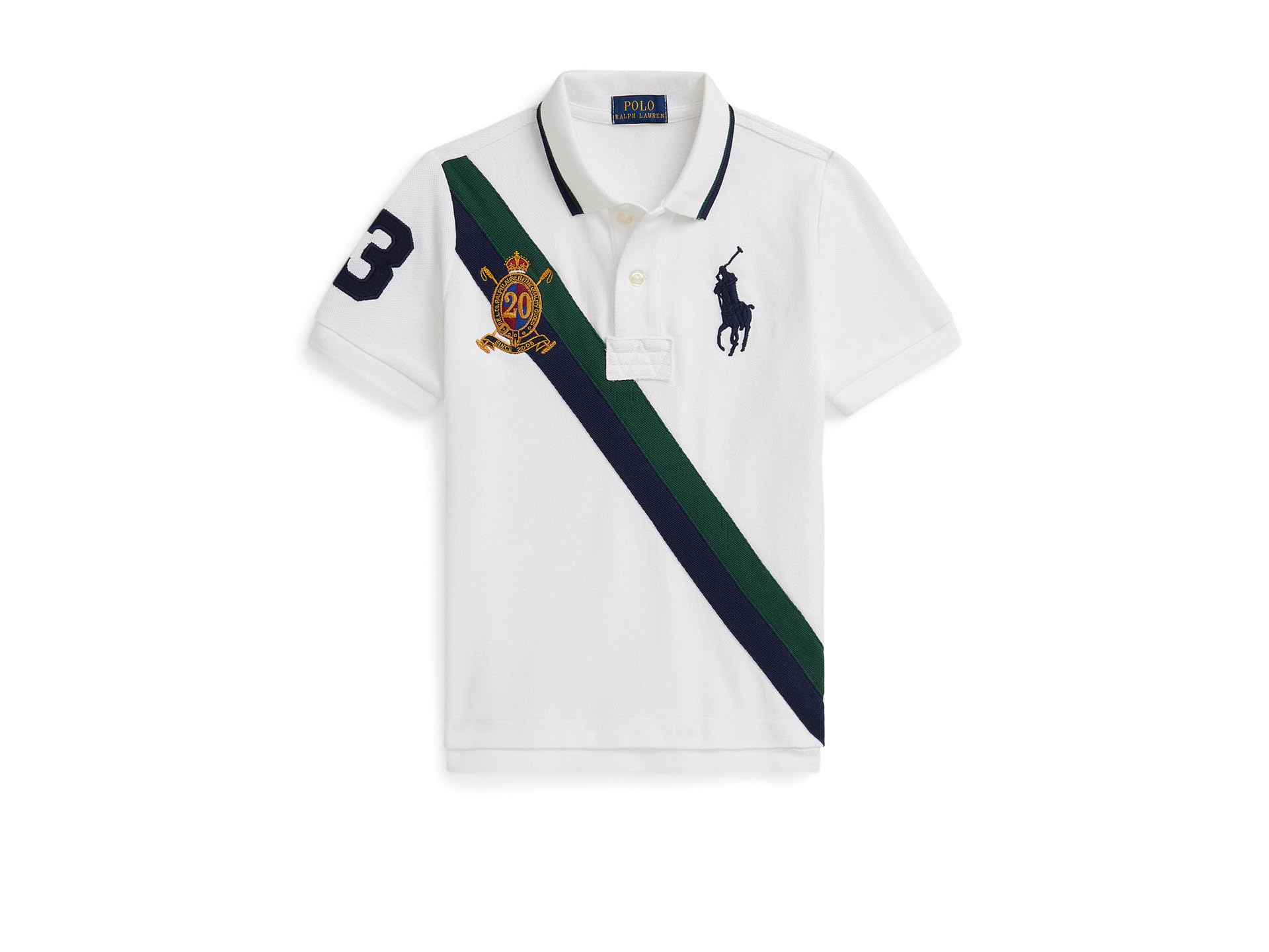 Polo Big Pony 20th Anniversary Crest (для малышей/детей младшего возраста)