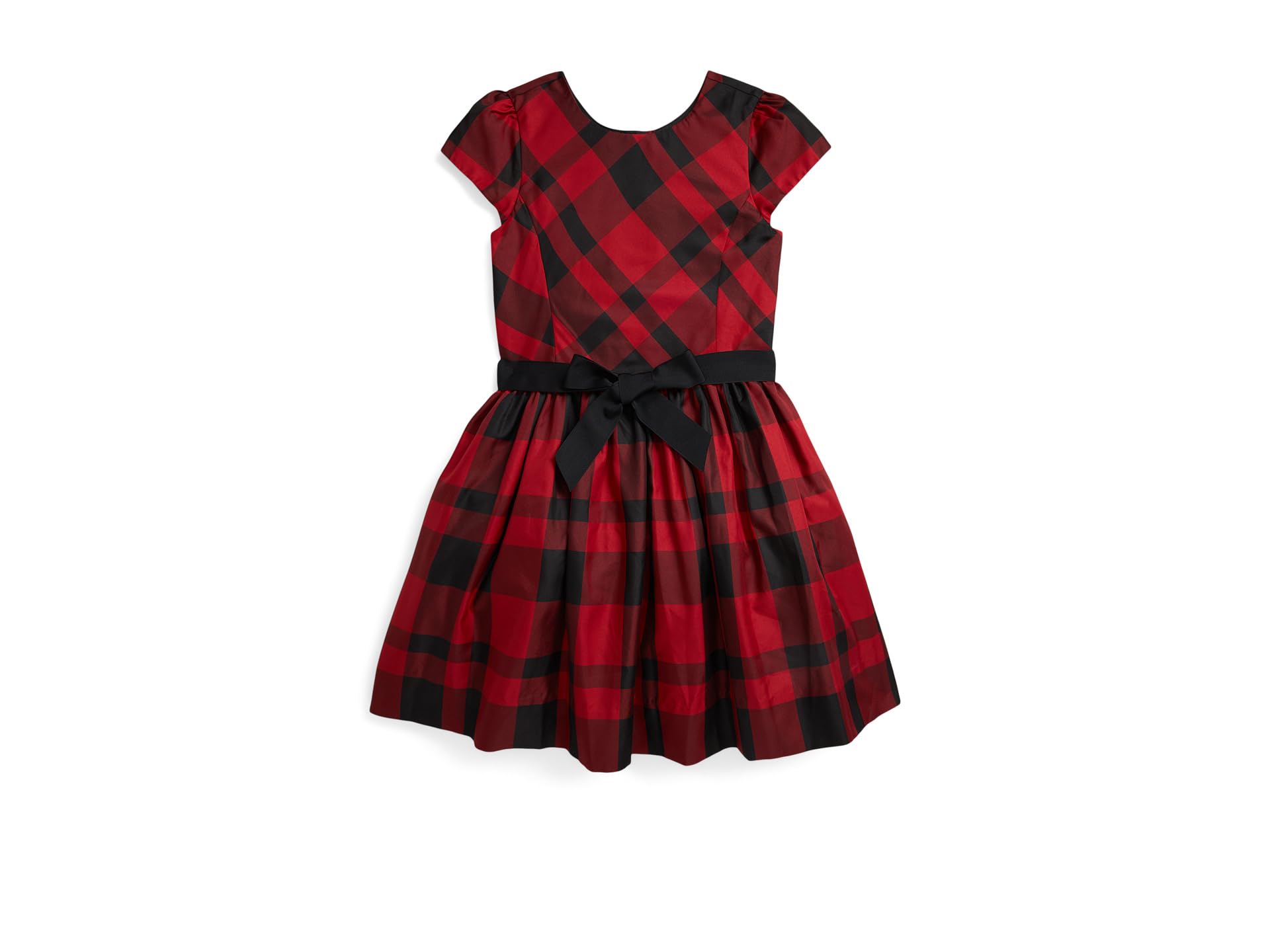 Plaid Taffeta Dress (Big Kid)